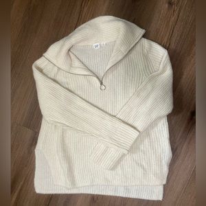 Gap Quarter Zip Sweater